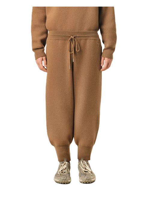 Jogging pants Ami Paris | UTR929.KN0192280 CAMEL